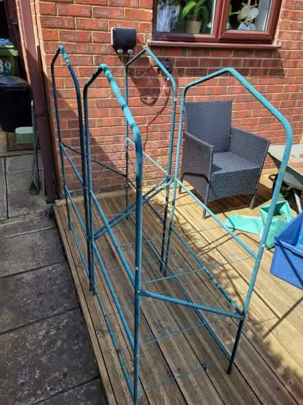 Photo of free 2 x Mini green house, no plastic covers (West Bletchley MK3) #1