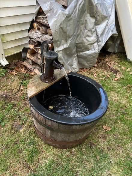 Photo of free Barrel fountain (electric) (Lebanon) #2