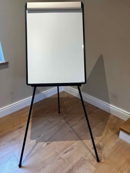 Photo of free Whiteboard/flip chart with stand (Poynings, BN45) #1