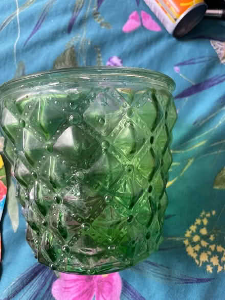 Photo of free Large green glass jar (Allerton L18) #1