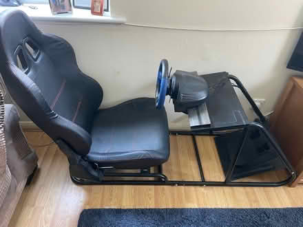 Photo of free Sim racing seat and frame only (Lower earley) #1