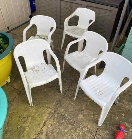 Photo of free 5 plastic child chair (Norfolk Park S2) #1