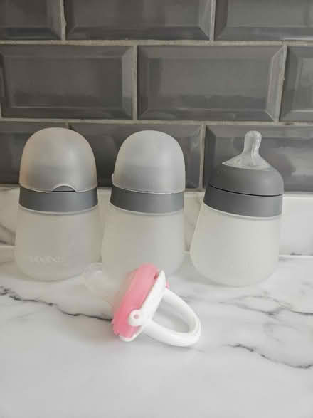 Photo of free Baby bottles and feeding toy (SL6 maidenhead) #1