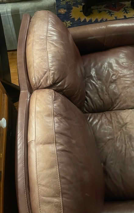 Photo of free Oversized cozy loveseat (East falls) #2