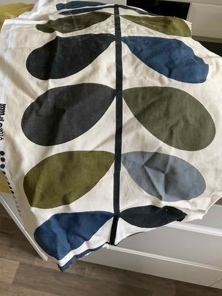Photo of free Orla kiely fabric (Mackworth Derby) #1