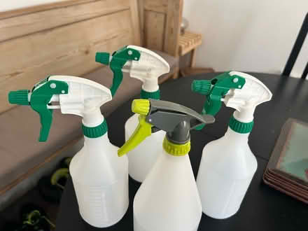 Photo of free Liquid spray bottles x 4 (High fields Tetbury) #1