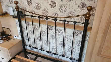 Photo of free Beautiful Metal Double Bed Frame (Camberwell Green) #3