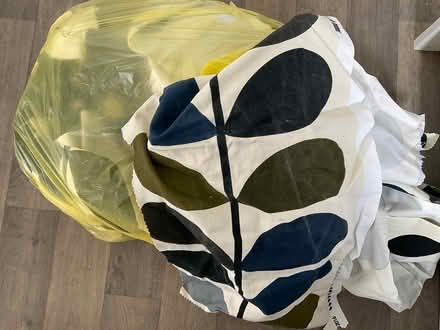 Photo of free Orla kiely fabric (Mackworth Derby) #2