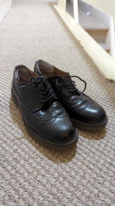 Photo of free Black smart shoes size 6 (Moss Side M14) #2