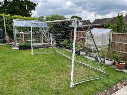 Photo of free 12 ft x 6 ft goal posts (Mickleover DE3) #1