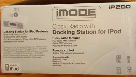 Photo of free Clock Radio wiPod Docking (Wallingford (Good Shepherd)) #2