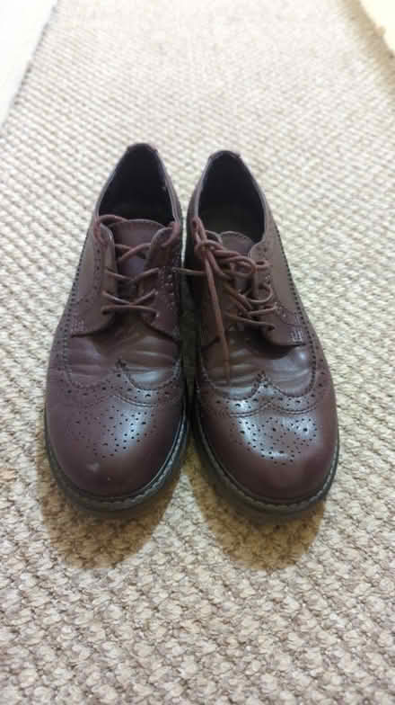 Photo of free Burgundy smart shoes size 6 (Moss Side M14) #1