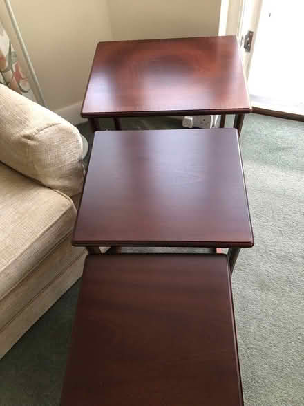 Photo of free Nest of three tables (AL5 near Harpenden Station) #2