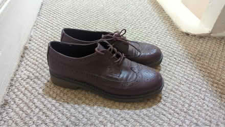Photo of free Burgundy smart shoes size 6 (Moss Side M14) #2
