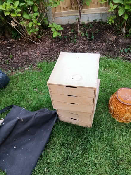 Photo of free Wooden drawer units (Holmes Chapel CW4) #1