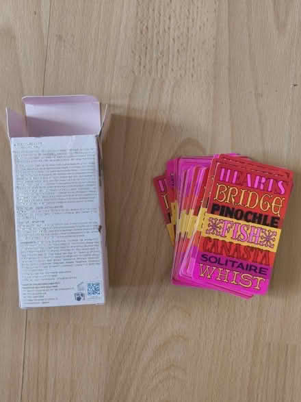 Photo of free Deck of cards (Southwark Park) #2