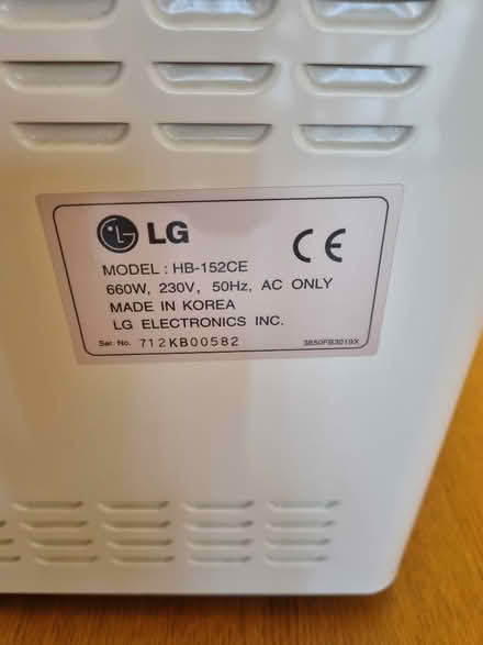 Photo of free Breadmaker (Emerson Valley MK4) #2