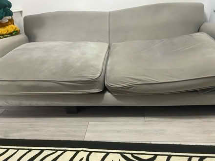 Photo of free Grey sofa (DA14) #1
