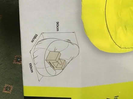 Photo of free Inflatable avocado chair (Essex Road N1) #3