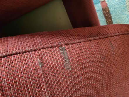 Photo of free Red Fabric Sofa (North Escondido) #4