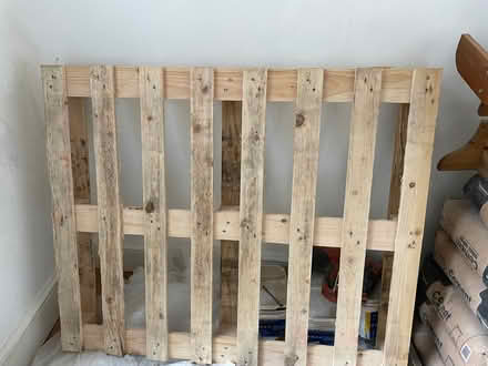 Photo of free Two wooden pallets (Chiswick) #1