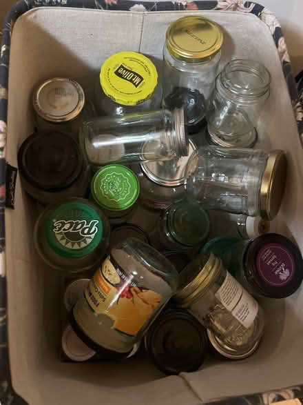 Photo of free Glass Jars (Shockoe Bottom) #1