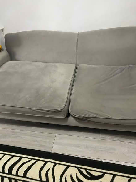 Photo of free Grey sofa (DA14) #4