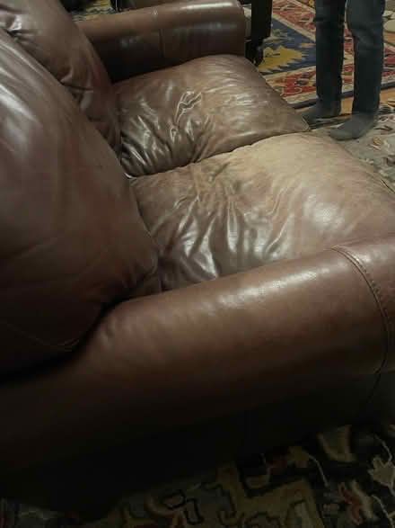 Photo of free Oversized cozy loveseat (East falls) #3