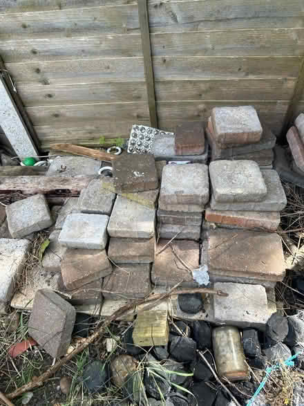 Photo of free Concrete slabs, bricks (TW13) #1