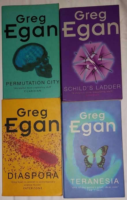 Photo of free Greg Egan books x 4 (Windlesham (GU20)) #1