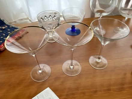 Photo of free Glasses for wine and desert (NE Portland, Concordia) #1