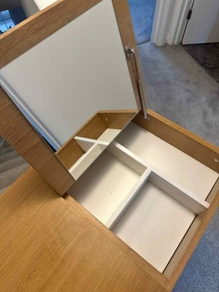 Photo of free Brown IKEA makeup table (Coulsdon) #4