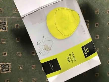 Photo of free Inflatable avocado chair (Essex Road N1) #2