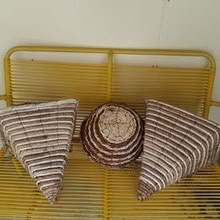 Photo of free Hanging Baskets x 3 Natural Fabrics (Chichester PO19) #1