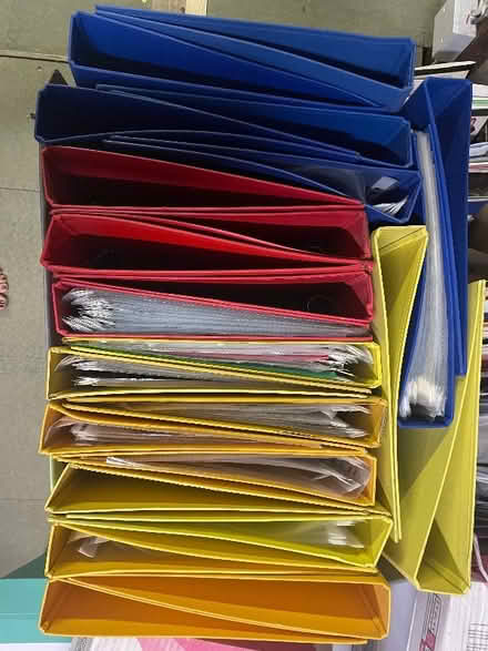 Photo of free Matching ring-binders (London Rd, HW HP11) #1