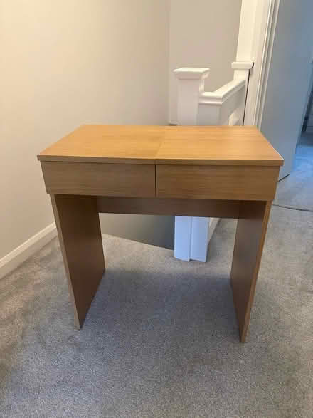 Photo of free Brown IKEA makeup table (Coulsdon) #1