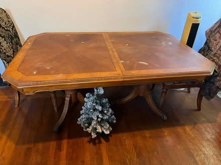 Photo of free Antique table and chairs (Oakland)