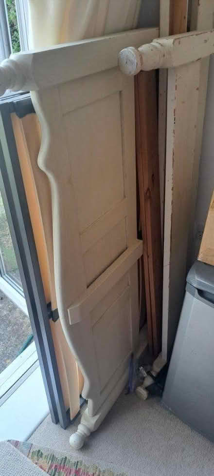 Photo of free Double bed frame (Critchill, Frome) #1