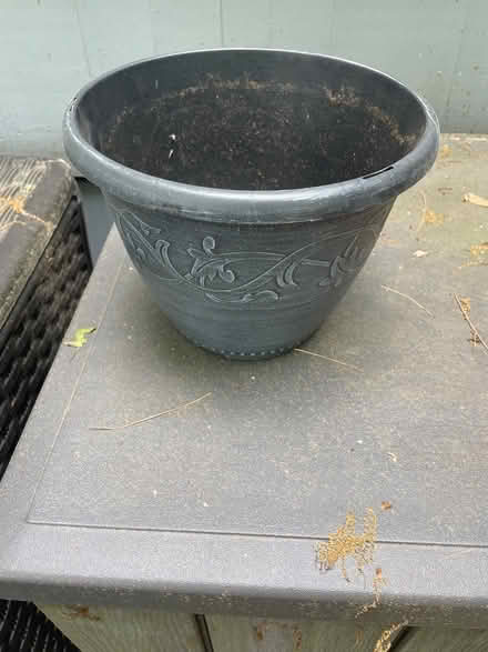 Photo of free Decorative Plastic Flower Pot (Whitehouse Station) #1