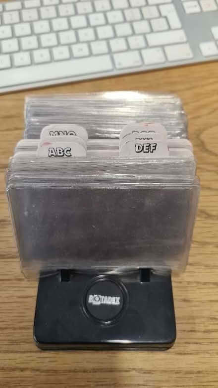 Photo of free Rotadex Business card holder (Perivale UB6) #1