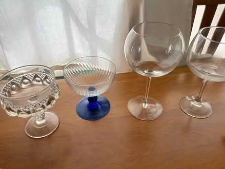 Photo of free Glasses for wine and desert (NE Portland, Concordia) #2