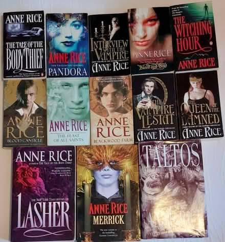 Photo of free Anne Rice books x 13 (Windlesham (GU20)) #1