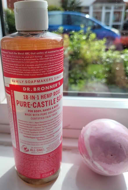 Photo of free Liquid soap and bath bomb (M33) #1