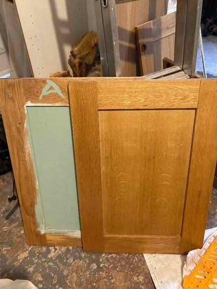 Photo of free Oak kitchen cupboard doors (Bunbury CW6) #3