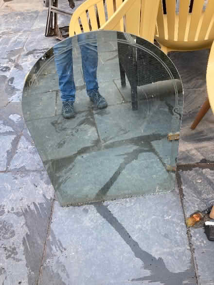 Photo of free Old bathroom mirror. It has been in the garden (Penrith CA11) #1