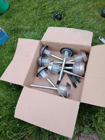 Photo of free 8 garden lights (Holmes Chapel CW4) #1