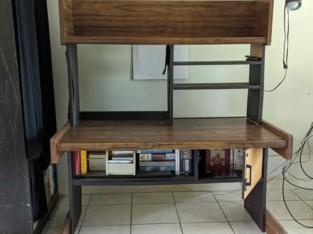 Photo of free Computer desk and hutch (Lowry Park area) #1