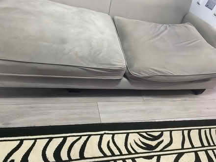 Photo of free Grey sofa (DA14) #3