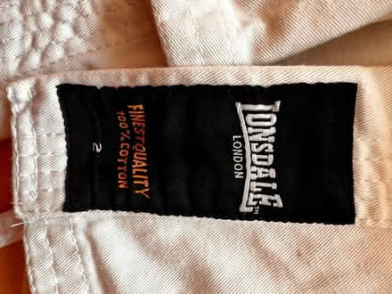 Photo of free Child’s white cotton karate gi suit (Grangetown, Sunderland) #3