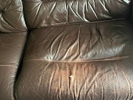 Photo of free Leather Reclining Sofa (Winchmore Hill N21) #1